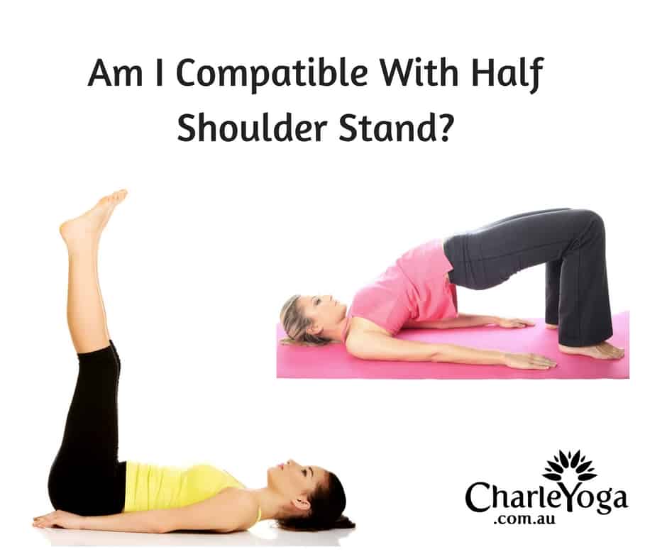 Butterfly Shoulder Stand Yoga Pose